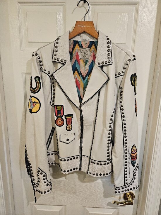 Double D Ranch Jackets & Blazers - Double D Ranch Senorita's Biker Jacket 2X 100% SHEEP